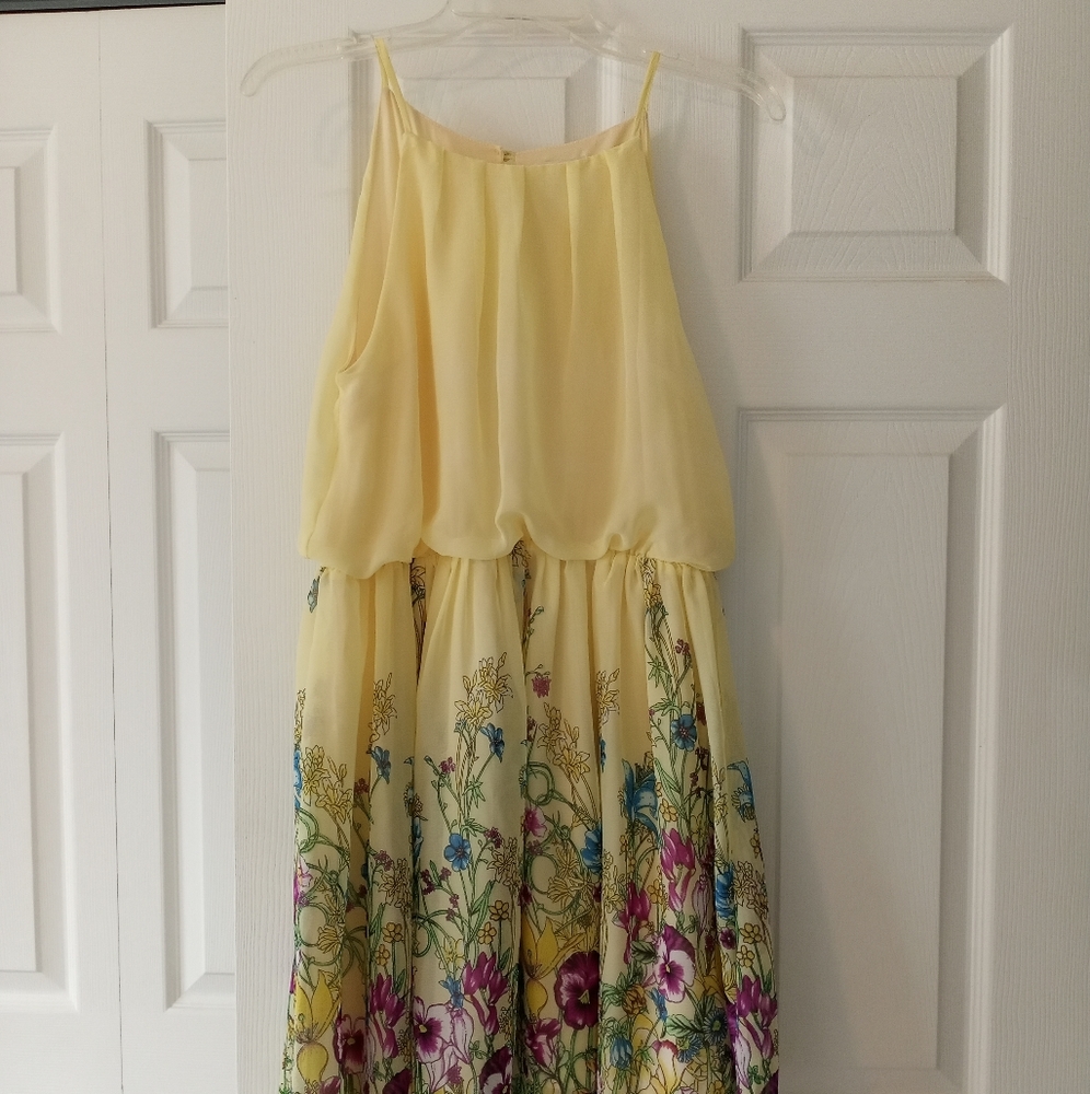 Modcloth Buttercup Floral Dress